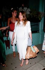 Pregnant STASSI SCHROEDER Arrives for Her Baby Shower at Olivetta in West Hollywood 08/07/2023