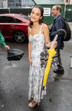 RACHEL ZEGLER Arrives at The Shark is Broken Opening Night on Broadway in New York 08/10/2023