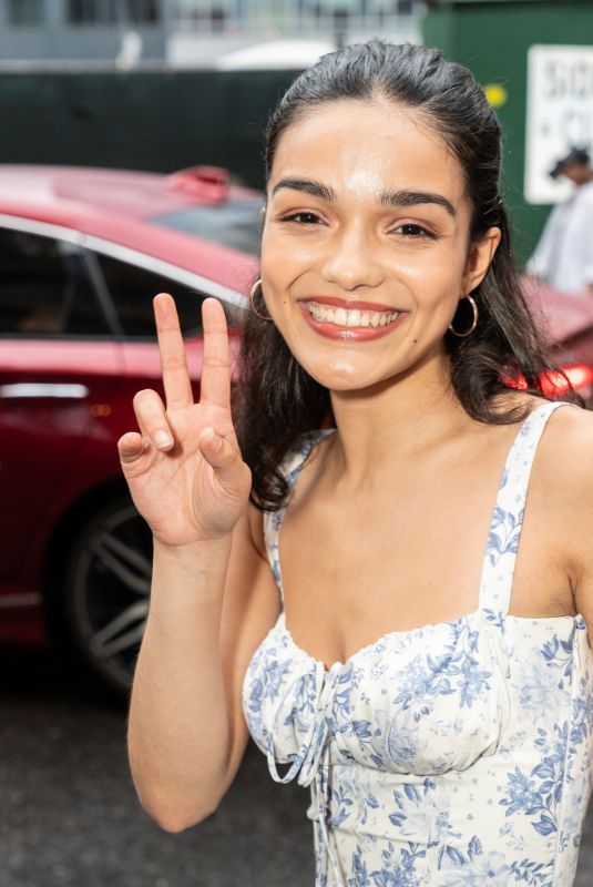 RACHEL ZEGLER Arrives at The Shark is Broken Opening Night on Broadway in New York 08/10/2023