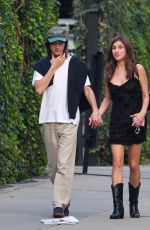 RAINEY QUALLEY and Kane Ritchotte Out and About in New York 08/22/2023