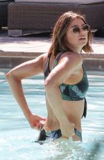 RAQUEL LEVISS in Bikini at a Pool in Scottsdale 08/18/2023