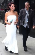 RAYE Leaves Good Morning America in New York 08/14/2023