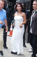 RAYE Leaves Good Morning America in New York 08/14/2023