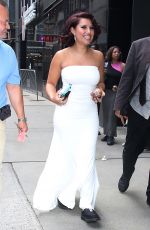 RAYE Leaves Good Morning America in New York 08/14/2023