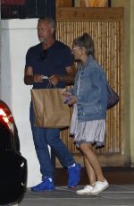 REBECCA GAYHEART Leaves Matsuhisa in Beverly Hills 08/17/2023