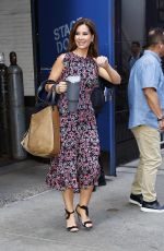 REBECCA JARVIS Leaves Good Morning America Studios in New York 08/01/2023