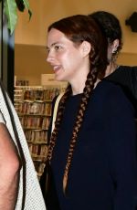 RILEY KEOUGH Arrives at a Q&A for Her Latest Movie War Pony in Eagle Rock 08/02/2023