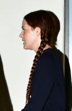RILEY KEOUGH Arrives at a Q&A for Her Latest Movie War Pony in Eagle Rock 08/02/2023
