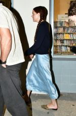 RILEY KEOUGH Arrives at a Q&A for Her Latest Movie War Pony in Eagle Rock 08/02/2023
