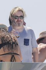 RITA ORA and BARBARA MEIER in Bikini and Taika Waititi in Spain 08/20/2023