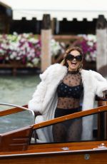RITA ORA Arrives in Venice 08/30/2023