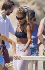 RITA ORA Flashes Her Diamond Wedding Band Out with Her Husband Taika Waititi on Their Holiday in Ibiza 08/19/2023