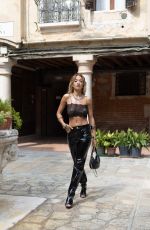 RITA ORA Out and About in Venice 08/31/2023