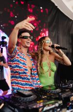 RITA ORA Performs Her Latest Single with Joel Corry at Ibiza Rocks 08/17/2023