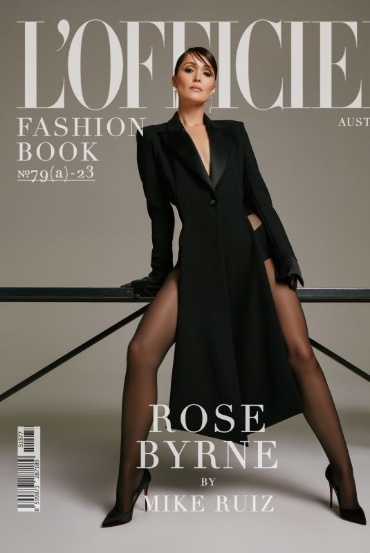 ROSE BYRNE for L’officiel Fashion Book Australia, August 2023