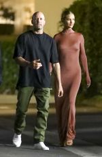 ROSIE HUNTINGTON-WHITELEY and Jason Statham Out for Dinner at Funke Restaurant in Beverly Hills 08/15/2023