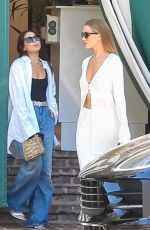 ROSIE HUNTINGTON-WHITELEY Out for Lunch with a Friend at San Vicente Bungalows in West Hollywood 08/18/2023