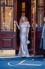 ROXY HORNER Leaves Landmark Hotel in London 08/17/2023