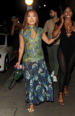 RUCHEE GURUNG and CATHERINE AGBAJI Arrives at Libertine Nightclub in London 08/06/2023