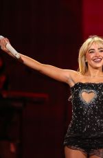 SABRINA CARPENTER Performs at The Eras Tour in Mexico City 08/24/2023