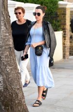 SAMANTHA BARKS Leaves Beach Blanket Babylon Restaurant in London 08/10/2023
