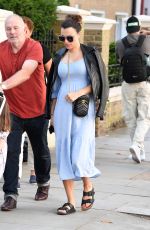 SAMANTHA BARKS Leaves Beach Blanket Babylon Restaurant in London 08/10/2023