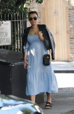SAMANTHA BARKS Leaves Beach Blanket Babylon Restaurant in London 08/10/2023