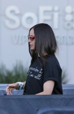 SAOFIA CARSON Arrives at Taylor Swift