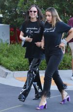 SAOFIA CARSON Arrives at Taylor Swift
