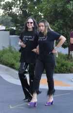 SAOFIA CARSON Arrives at Taylor Swift