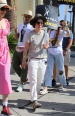 SARA GILBERT at SAG Strike at Paramount Studios in Los Angeles 08/07/2023
