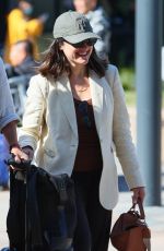 SARAH ABO and Cyrus Moran Arrives at Sydney Airport 08/27/2023