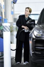 SARAH PAULSON at a Gas Station in Los Angeles 08/06/2023