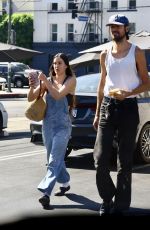 SCOUT WILLIS and Jake Miller Arrives at Oaks Gourmet Cafe in Los Feliz 08/03/2023