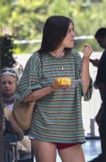 SCOUT WILLIS at a Smog Check Station in Los Feliz 08/01/2023