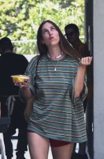 SCOUT WILLIS at a Smog Check Station in Los Feliz 08/01/2023