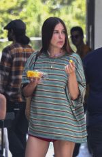SCOUT WILLIS at a Smog Check Station in Los Feliz 08/01/2023