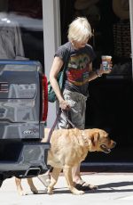 SELMA BLAIR Out for Iced Coffee in Los Angeles 08/22/2023