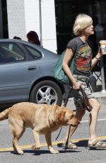 SELMA BLAIR Out for Iced Coffee in Los Angeles 08/22/2023