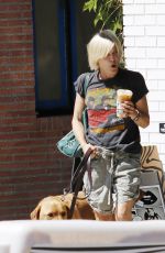 SELMA BLAIR Out for Iced Coffee in Los Angeles 08/22/2023