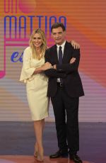 SERENA AUTIERI at One Summer Morning TV Show at Rai Saxa Rubra Studios in Rome 08/01/2023
