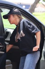 SHAKIRA Arrives at a Photoshoot at Versace House in Miami Beach 08/23/2023