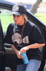 SHAKIRA Arrives at a Photoshoot at Versace House in Miami Beach 08/23/2023