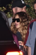 SHAKIRA on a Late Night Dinner with Friends at Nobu in Malibu 08/12/2023