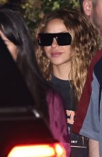 SHAKIRA on a Late Night Dinner with Friends at Nobu in Malibu 08/12/2023