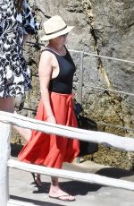 SHANNEH DOHERTY on Holiday with Friends in Nerano 08/13/2023