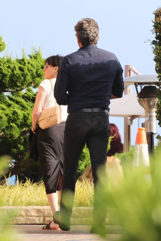 SHANNEN DOHERTY Out for Dinner with best friend Chris Cortazzo at Nobu in Malibu 08/08/2023