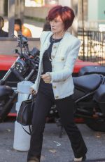 SHARON OSBOURNE Shopping SPRWMN store on Melrose Place in West Hollywood 08/18/2023