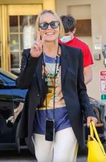 SHARON STONE Out with Her Son in Beverly Hills 08/16/2023