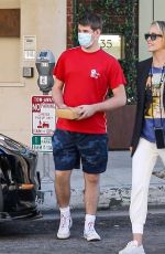SHARON STONE Out with Her Son in Beverly Hills 08/16/2023